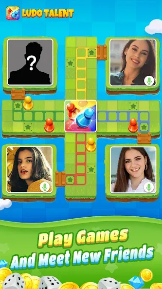 Ludo Talent - Game & Chatroom (Лудо Талент) [МОД Mega Pack] APK Android Screenshot 5