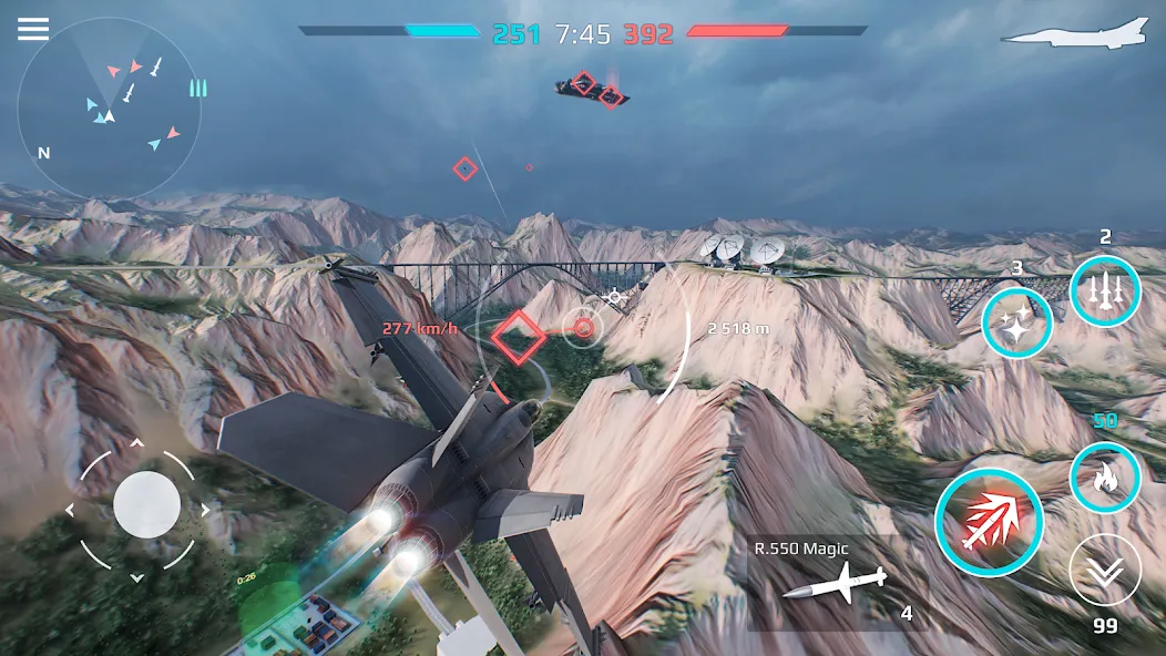 Sky Combat: War Planes Online (Скай Комбат) [МОД Unlocked] APK Android Screenshot 2