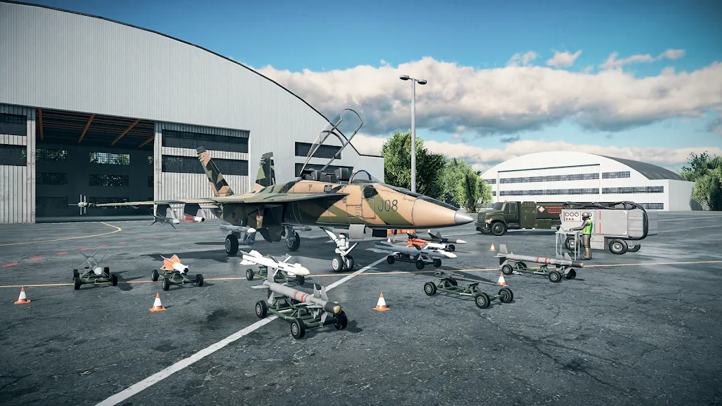 Sky Combat: War Planes Online (Скай Комбат) [МОД Unlocked] APK Android Screenshot 3