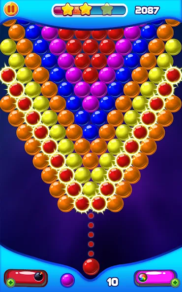 Bubble Shooter 2 (Бабл Шутер 2) [МОД Unlocked] APK Android Screenshot 3