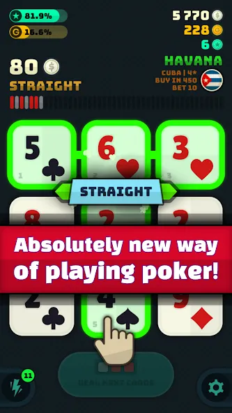 Merge Poker (Мердж Покер) [МОД Все открыто] APK Android Screenshot 4