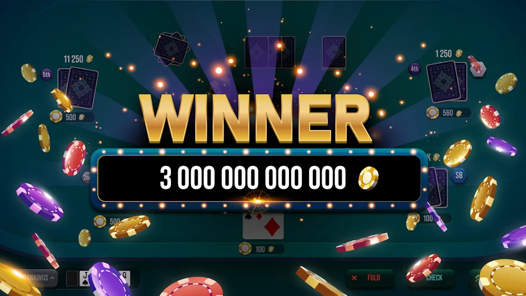 Poker Tour: Texas Holdem World (Покер Тур) [МОД Много денег] APK Android Screenshot 5
