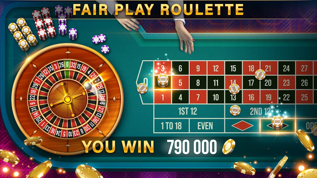 Roulette All Star: Casino Game (Рулетка Олл Стар) [МОД Unlocked] APK Android Screenshot 1