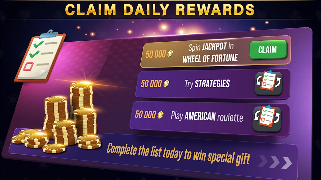 Roulette All Star: Casino Game (Рулетка Олл Стар) [МОД Unlocked] APK Android Screenshot 4