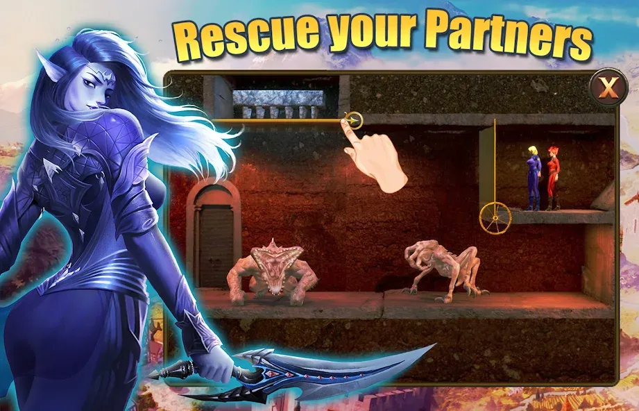 Road of Kings - Endless Glory (Роуд оф Кингс) [МОД Меню] APK Android Screenshot 2