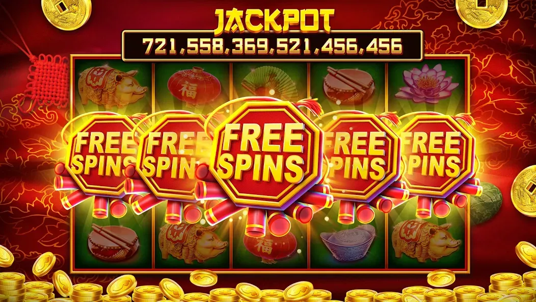 Winning Slots Las Vegas Casino (Виннинг Слотс Лас Вегас Казино) [МОД Много денег] APK Android Screenshot 4