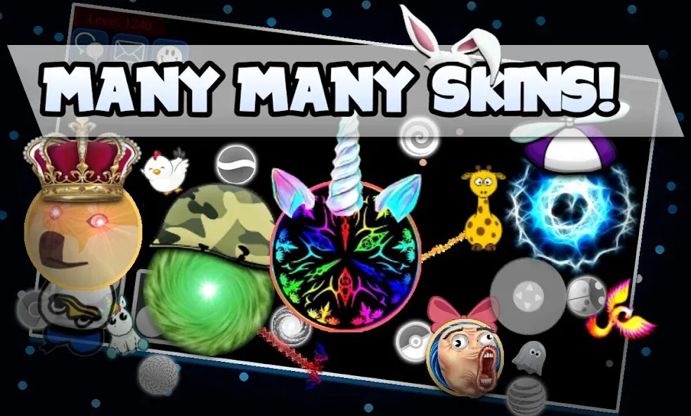 Nebulous.io [МОД Unlocked] APK Android Screenshot 3