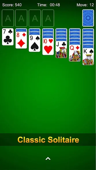 Solitaire - Classic Card Game (Солитер) [МОД Много денег] APK Android Screenshot 2