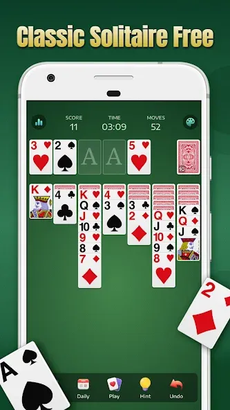 Solitaire - Classic Card Games [МОД Много денег] APK Android Screenshot 1