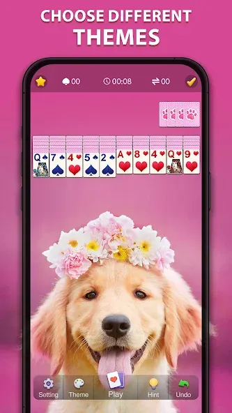 Spider Solitaire Classic [МОД Меню] APK Android Screenshot 2