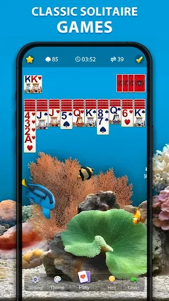 Spider Solitaire Classic [МОД Меню] APK Android Screenshot 5