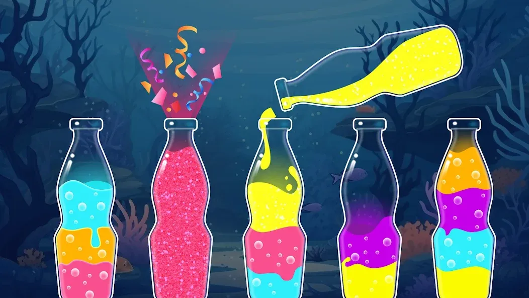 SortPuz™: Water Sort Puzzle (СортПаз) [МОД Все открыто] APK Android Screenshot 1