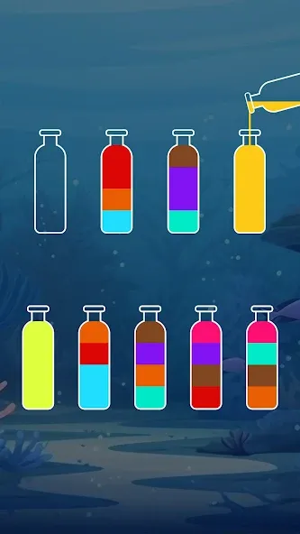 SortPuz™: Water Sort Puzzle (СортПаз) [МОД Все открыто] APK Android Screenshot 3
