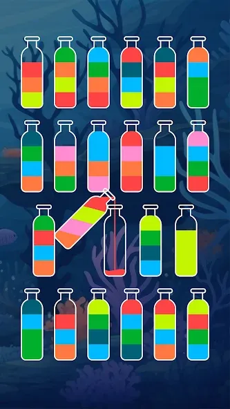SortPuz™: Water Sort Puzzle (СортПаз) [МОД Все открыто] APK Android Screenshot 4