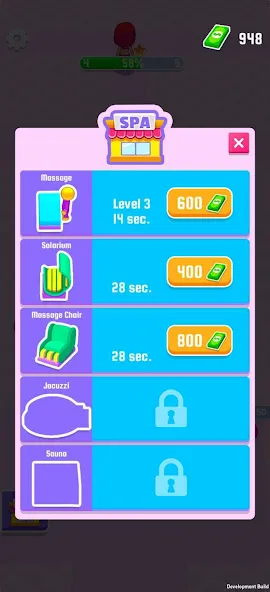 IDLE Spa Salon - 3D Arcade (Айдл Спа Салон) [МОД Много денег] APK Android Screenshot 5