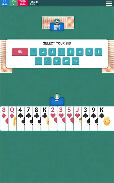 Spades Card Game (Спейдс Карточная Игра) [МОД Много денег] APK Android Screenshot 4