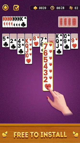 Spider Solitaire Card Game [МОД Все открыто] APK Android Screenshot 2