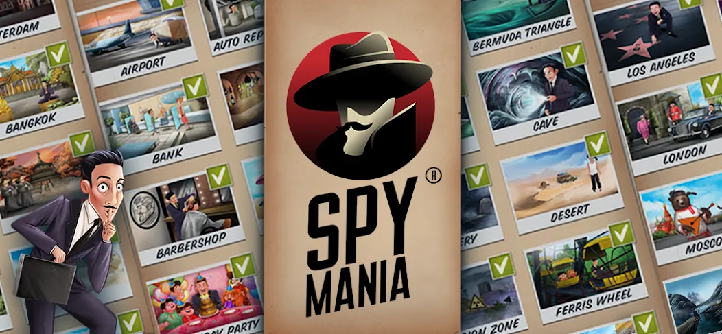 Spy game: play with friends [МОД Все открыто] APK Android Screenshot 5