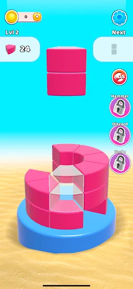 Color Wall 3D: Brain Puzzle (Цветная стена 3D) [МОД Mega Pack] APK Android Screenshot 1