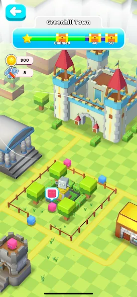 Color Wall 3D: Brain Puzzle (Цветная стена 3D) [МОД Mega Pack] APK Android Screenshot 3