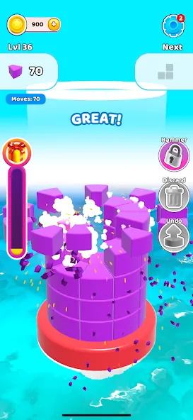 Color Wall 3D: Brain Puzzle (Цветная стена 3D) [МОД Mega Pack] APK Android Screenshot 4