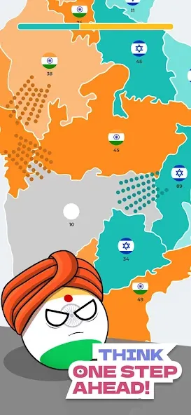 State Battle Conquer Territory (Конквер Стейт) [МОД Unlocked] APK Android Screenshot 1