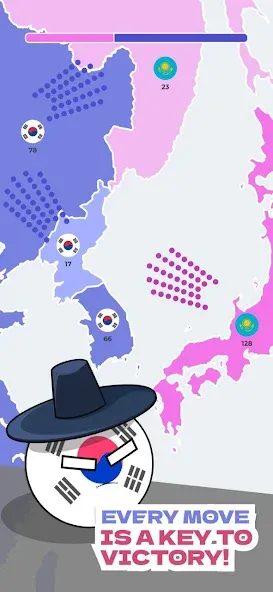 State Battle Conquer Territory (Конквер Стейт) [МОД Unlocked] APK Android Screenshot 2