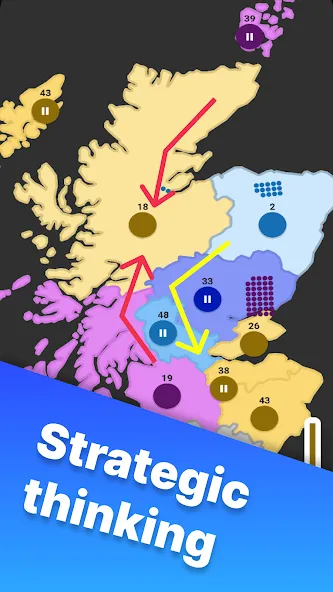 Territory games: tactics war (Тактикс ио) [МОД Все открыто] APK Android Screenshot 3