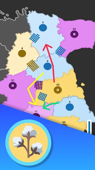 Territory games: tactics war (Тактикс ио) [МОД Все открыто] APK Android Screenshot 4