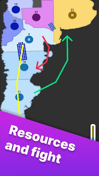 Territory games: tactics war (Тактикс ио) [МОД Все открыто] APK Android Screenshot 5