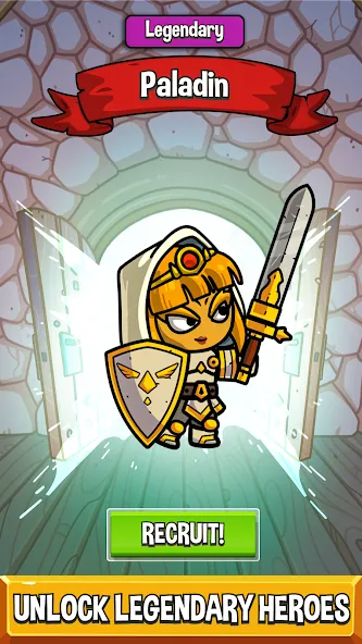Five Heroes: The King's War (Файв Хироес) [МОД Бесконечные монеты] APK Android Screenshot 3