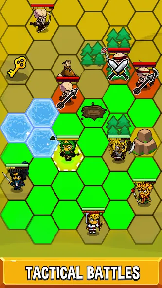 Five Heroes: The King's War (Файв Хироес) [МОД Бесконечные монеты] APK Android Screenshot 5