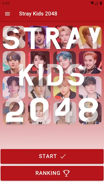 Stray Kids 2048 Game (Стрей Кидз 2048 игра) [МОД Mega Pack] APK Android Screenshot 2