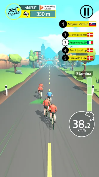 Tour de France Cycling Legends (Циклинг Легенды) [МОД Меню] APK Android Screenshot 1