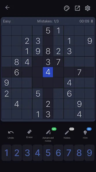 Sudoku - Classic Sudoku Puzzle [МОД Все открыто] APK Android Screenshot 2