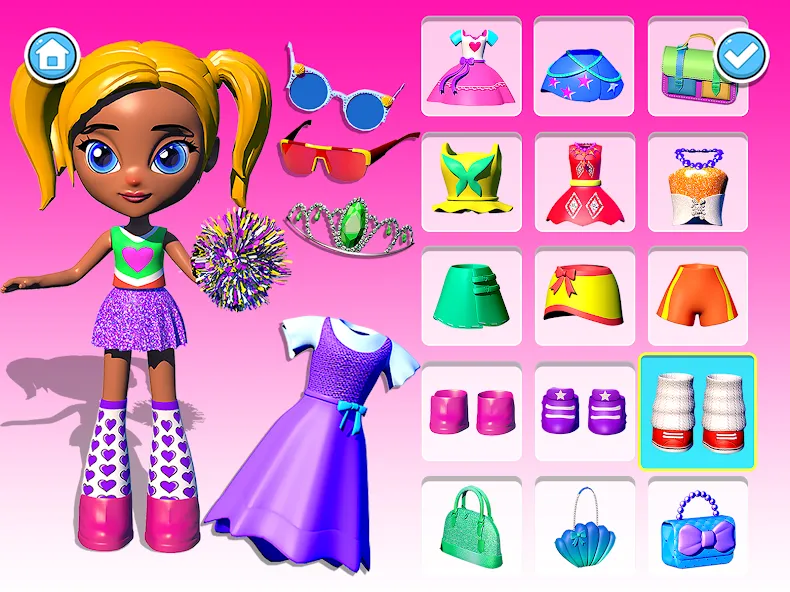 Doll Unbox! Fun Unboxing Games [МОД Все открыто] APK Android Screenshot 3