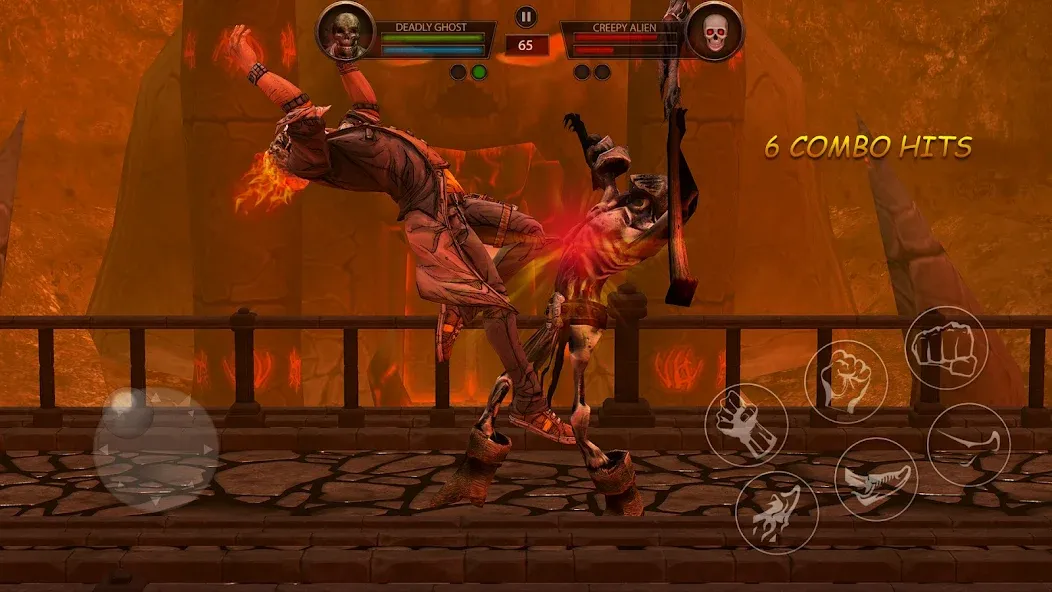 Ghost Fight 2 - Fighting Games [МОД Mega Pack] APK Android Screenshot 1
