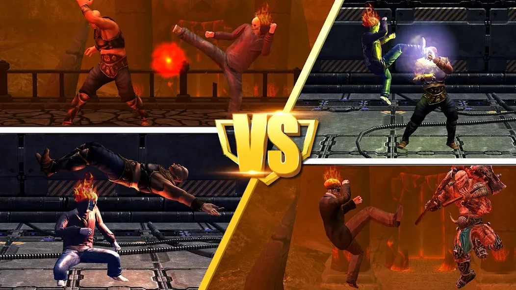 Ghost Fight 2 - Fighting Games [МОД Mega Pack] APK Android Screenshot 5
