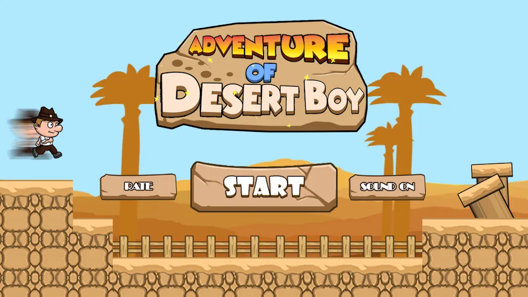 Ted Adventure of Desert Boy (Тед Приключения Пустынного Мальчика) [МОД Много денег] APK Android Screenshot 2