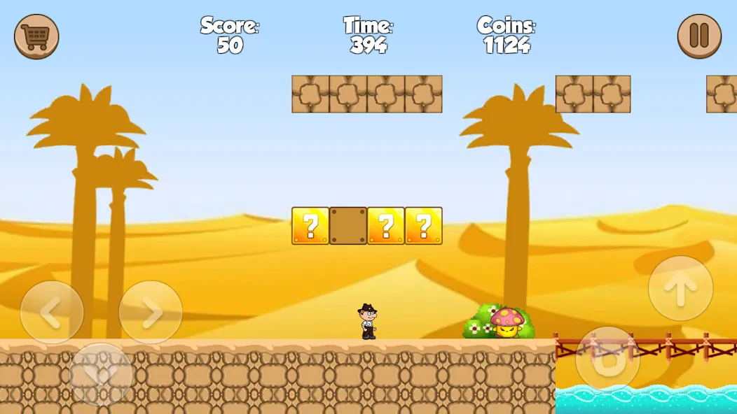 Ted Adventure of Desert Boy (Тед Приключения Пустынного Мальчика) [МОД Много денег] APK Android Screenshot 3