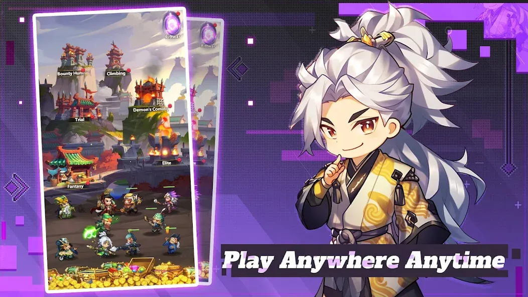 Mini Heroes: Summoners War (Мини Герои) [МОД Много денег] APK Android Screenshot 1