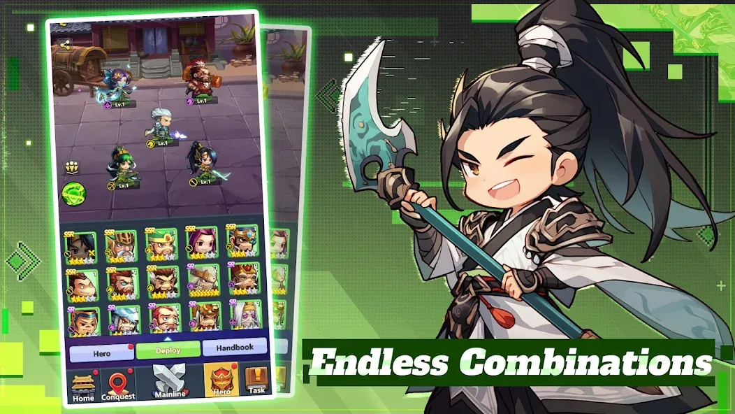 Mini Heroes: Summoners War (Мини Герои) [МОД Много денег] APK Android Screenshot 3