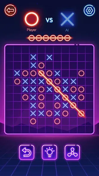 Tic Tac Toe 2 Player: XOXO [МОД Меню] APK Android Screenshot 5