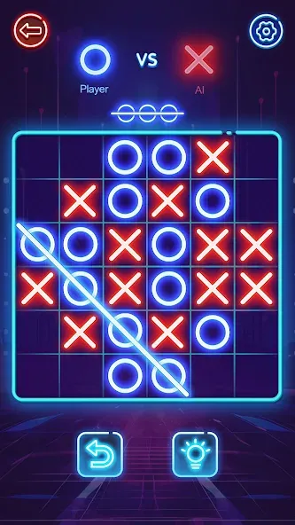 OX Game - XOXO · Tic Tac Toe [МОД Unlocked] APK Android Screenshot 3