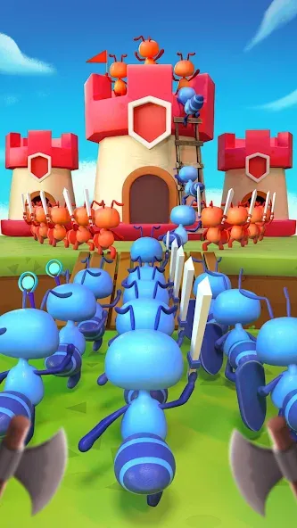 Ant Fight: Conquer the Tower [МОД Unlocked] APK Android Screenshot 1