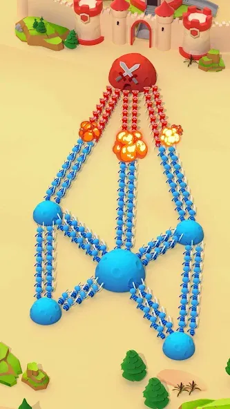 Ant Fight: Conquer the Tower [МОД Unlocked] APK Android Screenshot 3