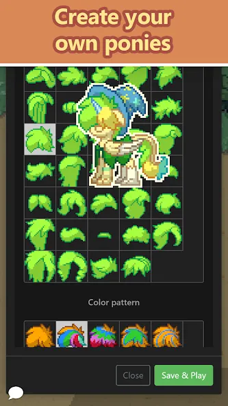 Pony Town - Social MMORPG (Пони Таун) [МОД Меню] APK Android Screenshot 2