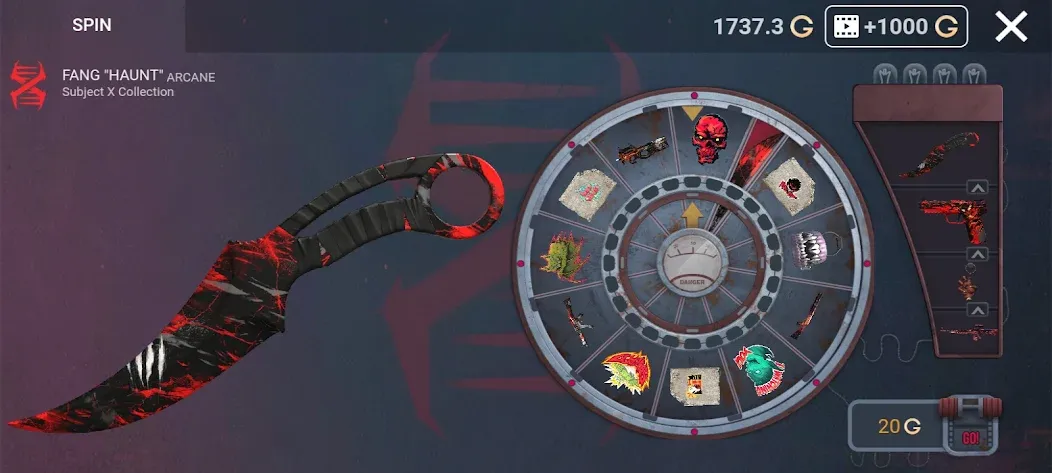 Case Simulator for Standoff 2 [МОД Меню] APK Android Screenshot 2