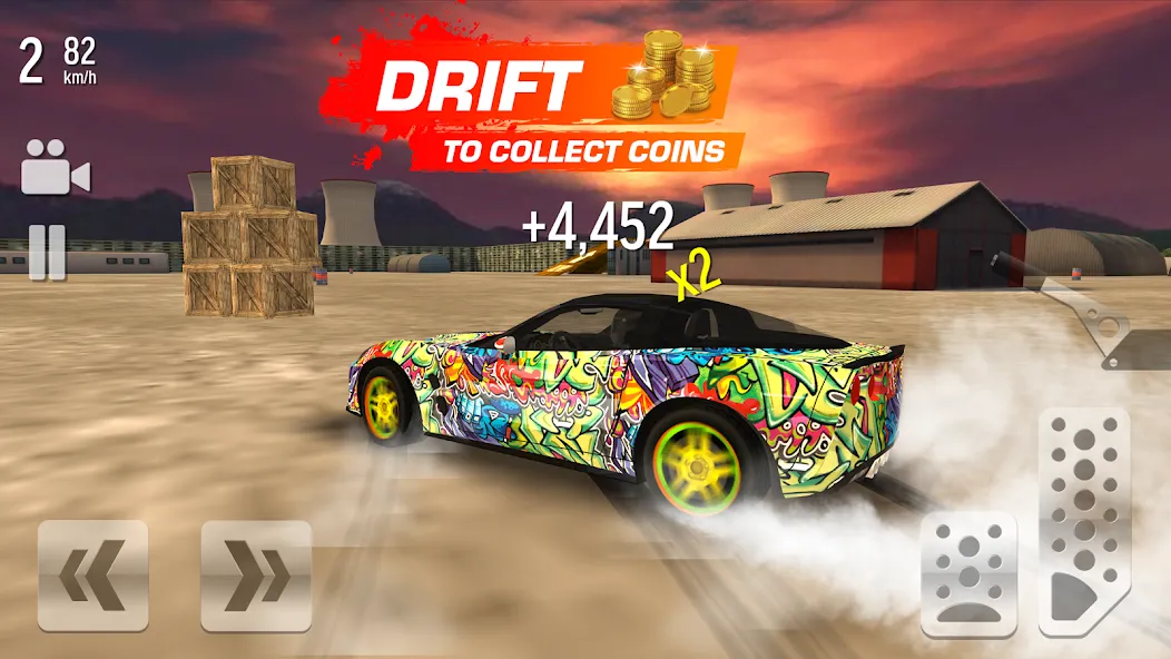Drift Max - Car Racing (Дрифт Макс) [МОД Меню] APK Android Screenshot 1