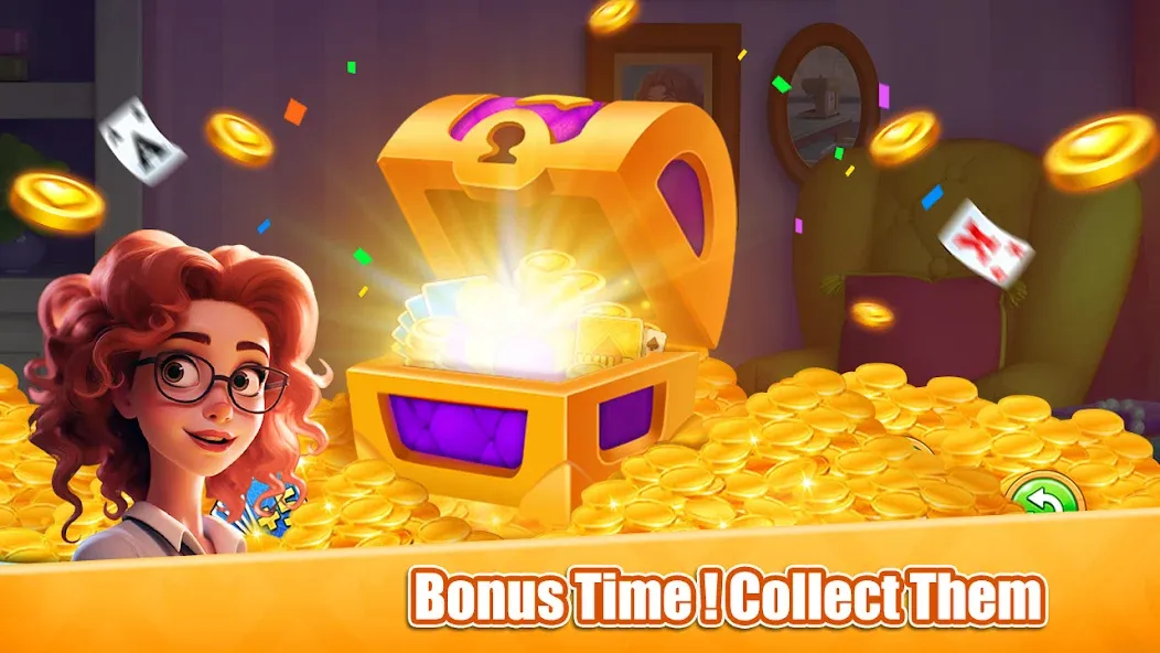 Solitarie TriPeaks  K (солитарий) [МОД Бесконечные монеты] APK Android Screenshot 5